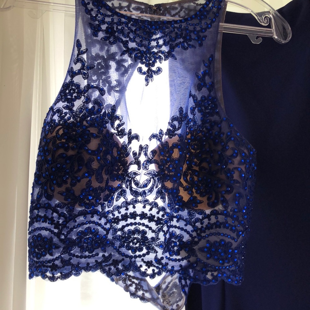 LaFemme Blue two piece